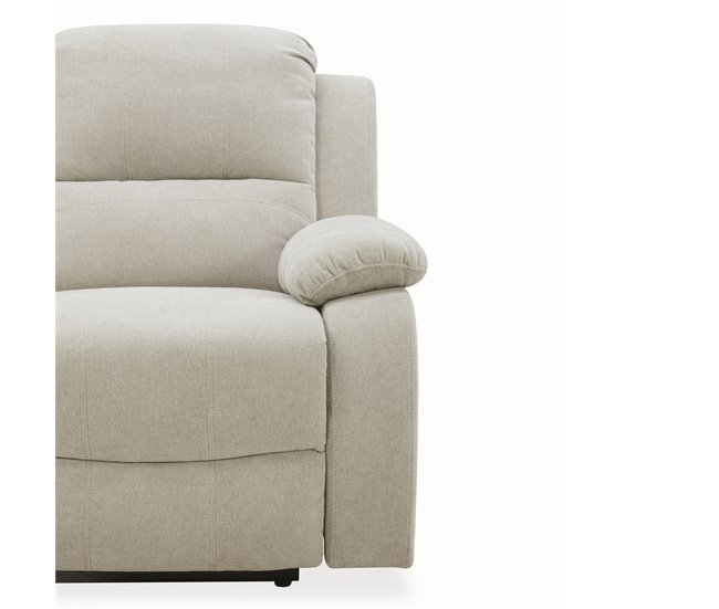 Sillón relax manual RYAN Gris Claro