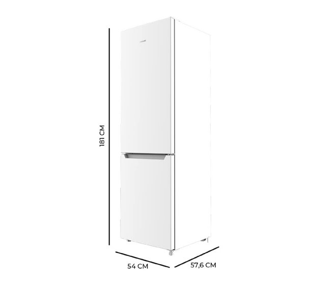 Frigorifico Bolero CoolMarket Combi 250 D Cecotec Blanco