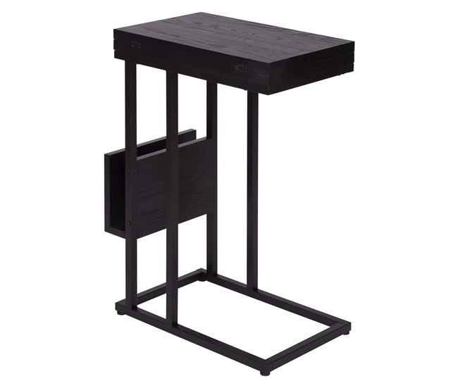 Mesa auxiliar en MDF color negro GIGI Negro