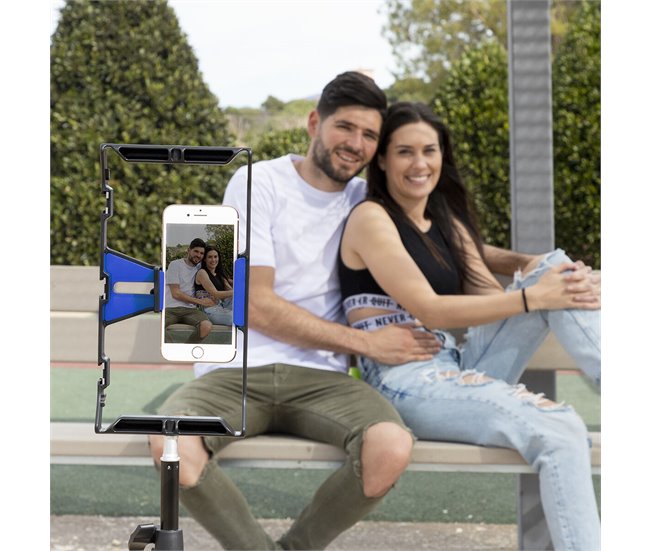 Soporte para Smartphone con Estabilizador Manual STAFECT Negro