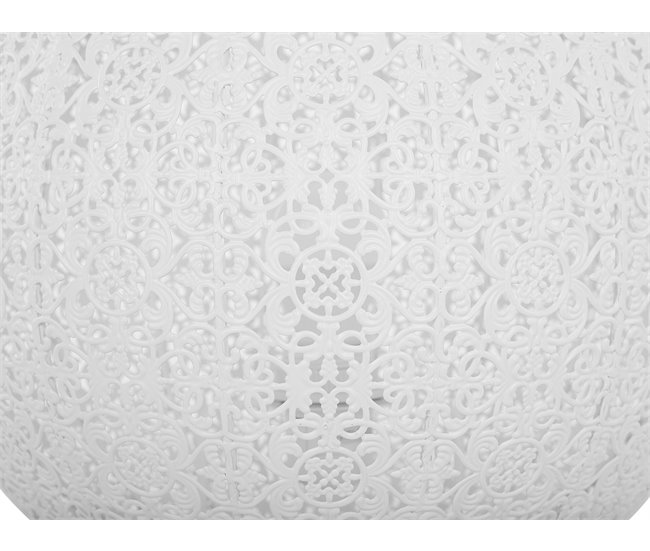 Beliani Lámpara de mesa FINKE Blanco