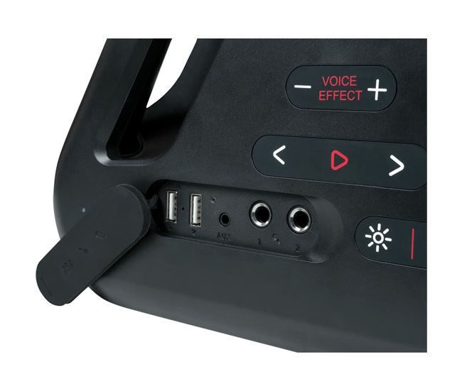 Altavoz con Micrófono Karaoke PARTYBTIPKBOX Negro