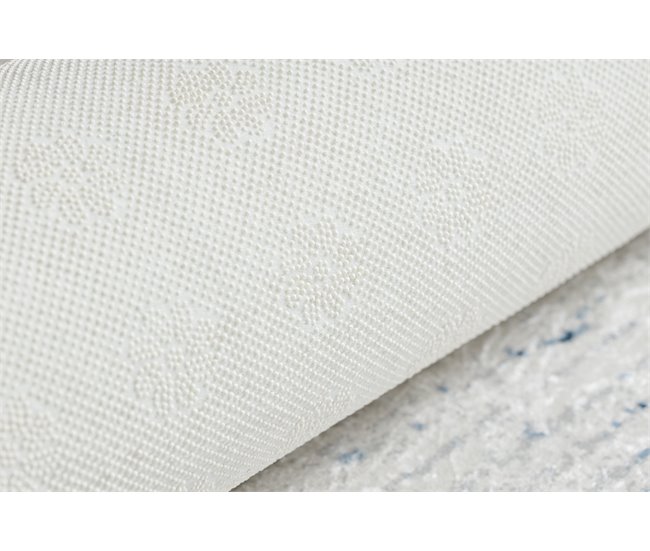 Alfombra lavable ANDRE 1213 Griego vintage 120x170 Blanco