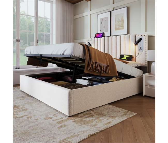 Canapés abatibles Beige