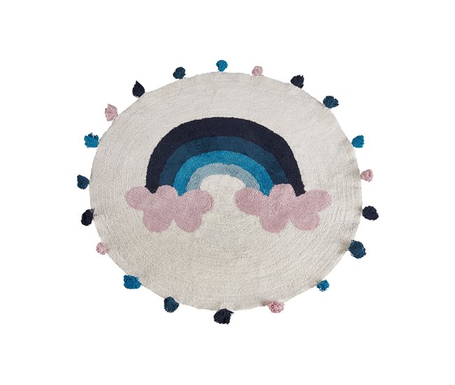 Beliani Alfombra para niños GORISA Beige