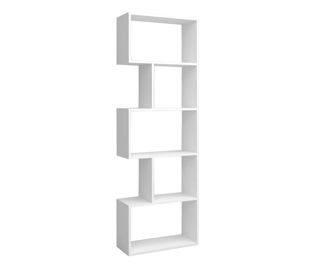 Estantería Neón Mate 5 Estantes Blanco