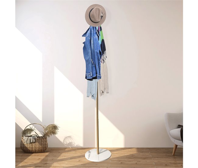 Perchero Premium Elegance 8 colgadores Nyana Home Negro