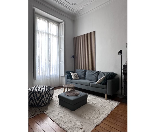 Beliani Alfombra de pelo corto DIYADIN 140x200 Beige