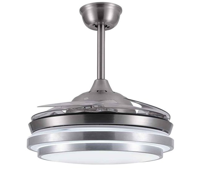 Ventilador De Techo Metal Serie Seleron Niquel