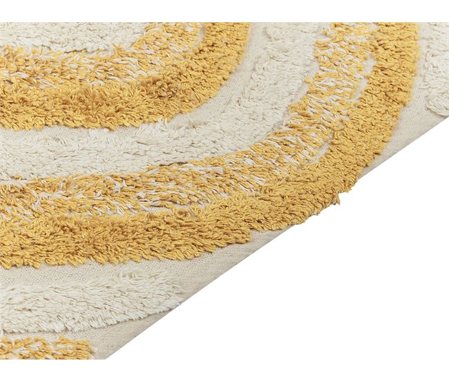 Beliani Alfombra de pelo corto BINGOL 140x200 Beige