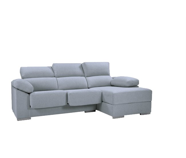 Chaise longue M NOEMI Azul Claro