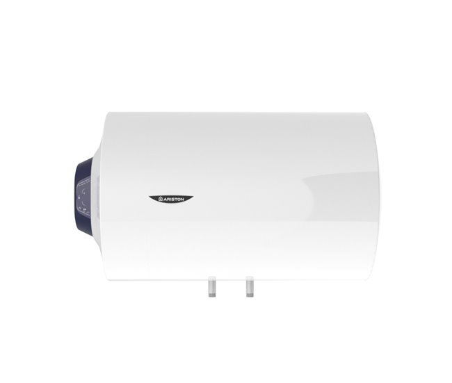 Termo eléctrico, Ariston, Blu1 Eco Horizontal, 80 litros, Clase Energetica B Blanco Brillo