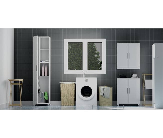 Armario Hogar 1 Puerta 42 Blanco
