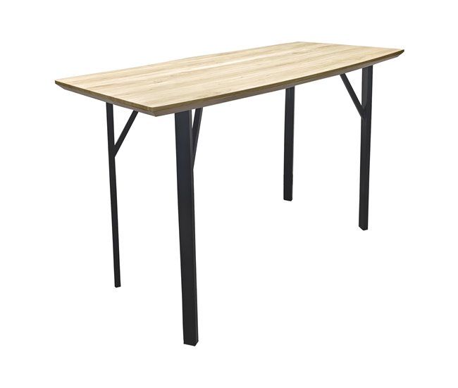 Mesa de comedor alta roble YAZ Roble