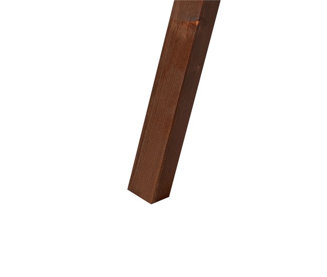 Beliani Columpio NERITO Madera Oscura