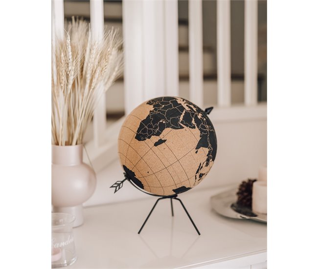 Beliani Globo BATTUTA Marron