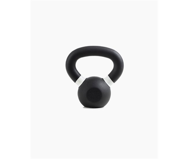 Kettlebell Cast Iron 4kg - BOOMFIT Blanco