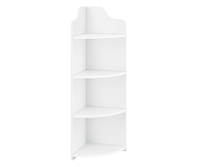 Estante de baño de esquina de 03_0005173 Blanco/ Beige
