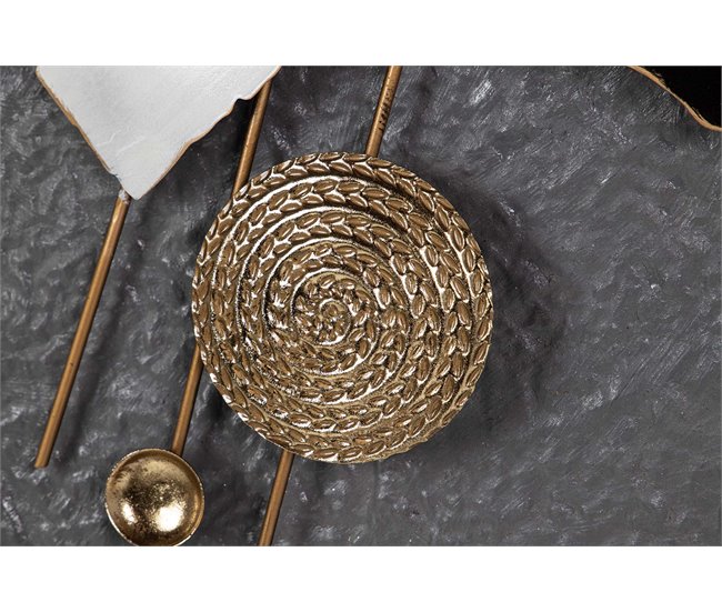 Adorno Metal Adda Home Gris