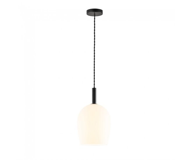 Lámpara colgante Uma 18 Opal Cristal Nórdico Blanco
