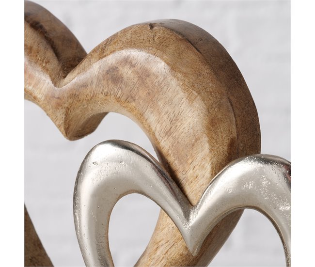 Figura decorativa BURGEL marca BOLTZE Gris/ Madera