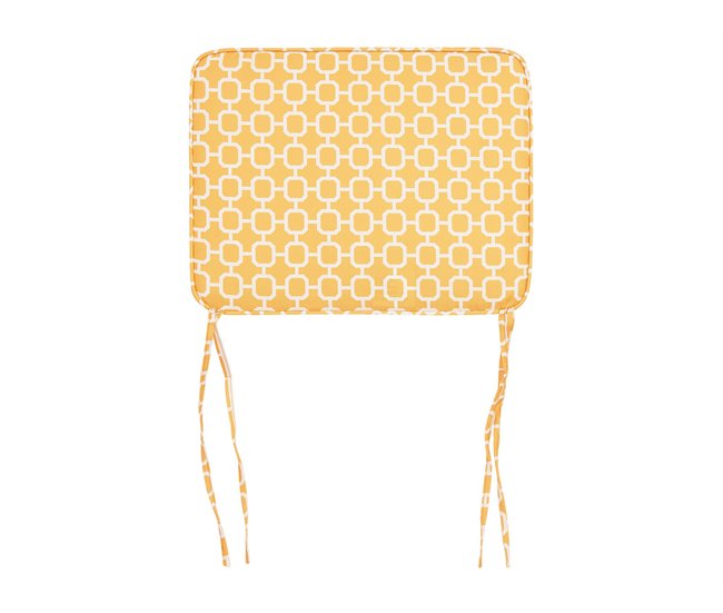 Beliani Cojines de asiento FIJI Amarillo