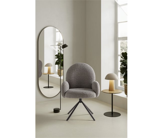 Sillón giratório DARIO Beige