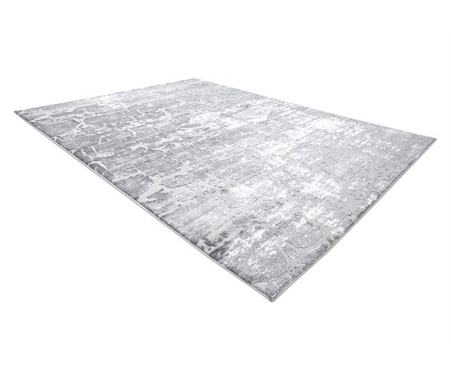 Alfombra MEFE moderna 6184 Pavimentación ladrillo Structural 240x330 Gris