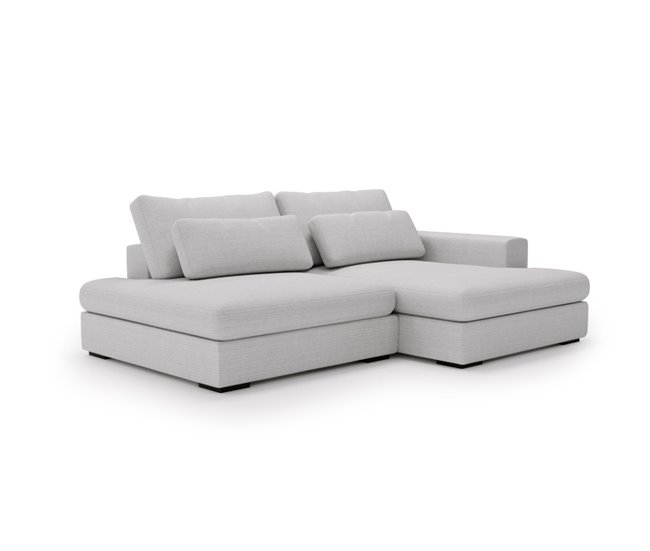 Chaise longue con cama PASSION Gris Claro