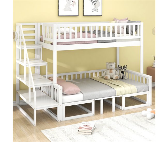 Cama litera Blanco