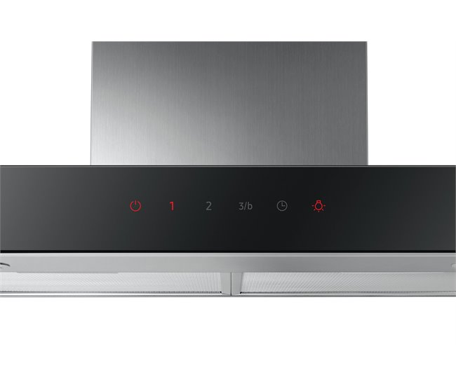 Campana decorativa de pared T-invertida SAMSUNG NK24C5070US/UR Negro/ Inox