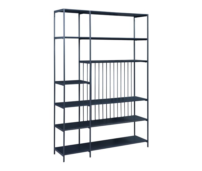 Estantería de pie Rælingen [en.casa] 120 Negro