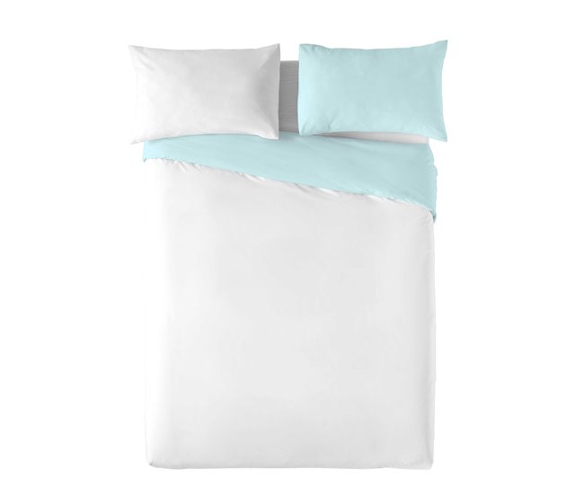 FUNDA NORDICA BICOLOR REVERSIBLE 