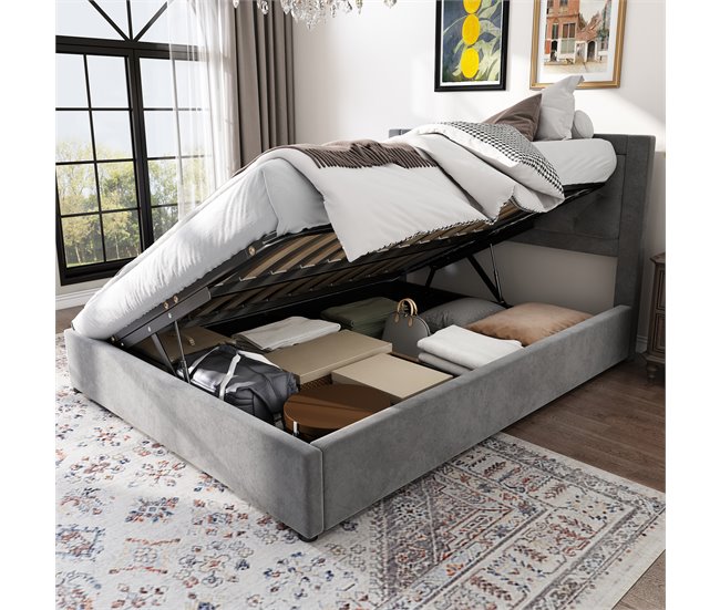 Canapés abatibles Gris