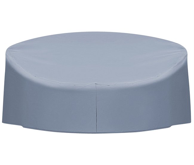 Beliani Cubierta para muebles CHUVA Gris