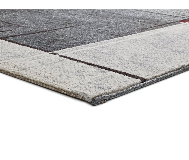 Alfombra abstracta DREAMS - ATTICGO 120x170 Gris