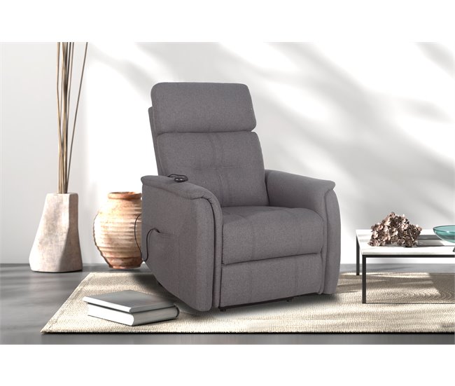 Sillón SIGMA relax eléctrico LIFT UP Marron