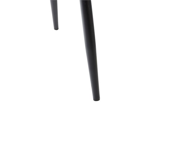 Beliani Silla de comedor POWELL Naranja