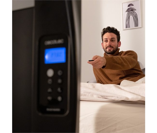 Emisor térmico ReadyWarm 1800 Thermal Black Cecotec Negro