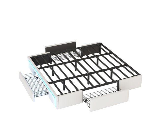 Camas de matrimonio 180x200 Beige