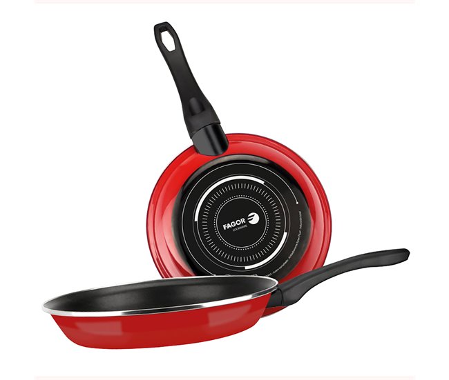 Sartenes FAGOR Optimax Rojo