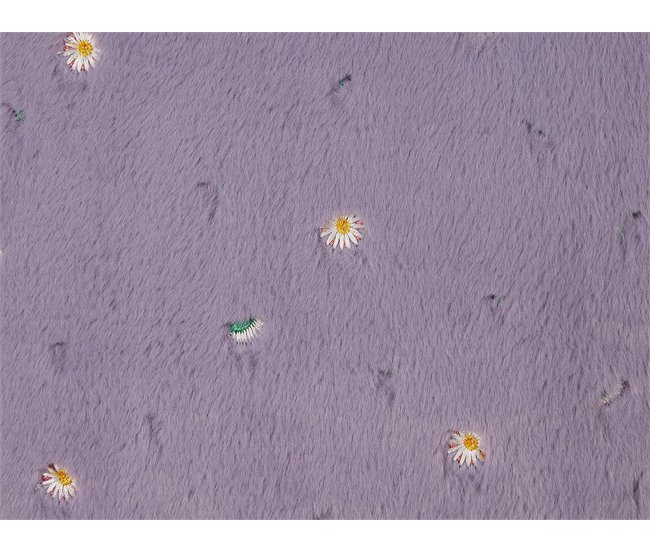 Beliani Cojín decorativo LAVATERA Lavanda