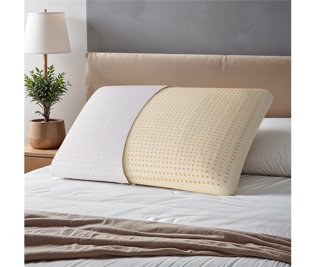 The White Stone Set 3 Almohadas Memory Foam Ergonómicas y frescas Blanco