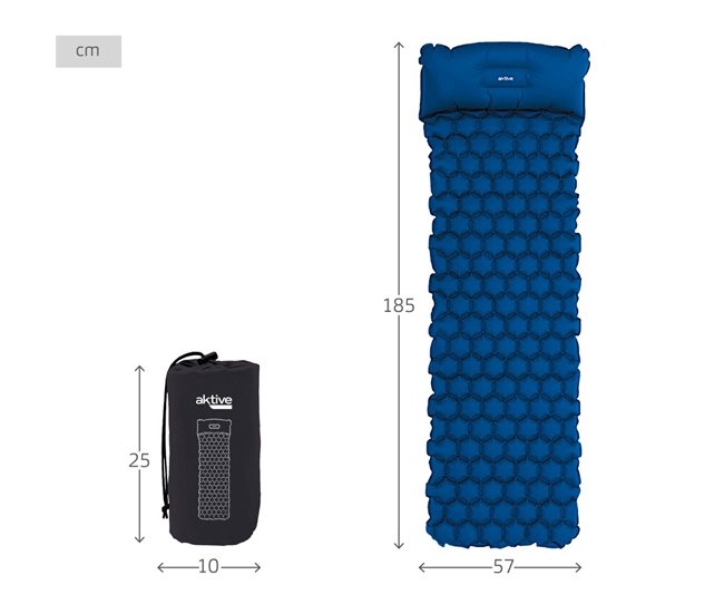 Aktive Esterilla hinchable ultraligera Azul