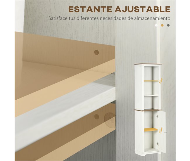 Conjunto de Baño Melamina de Madera kleankin Multicolor