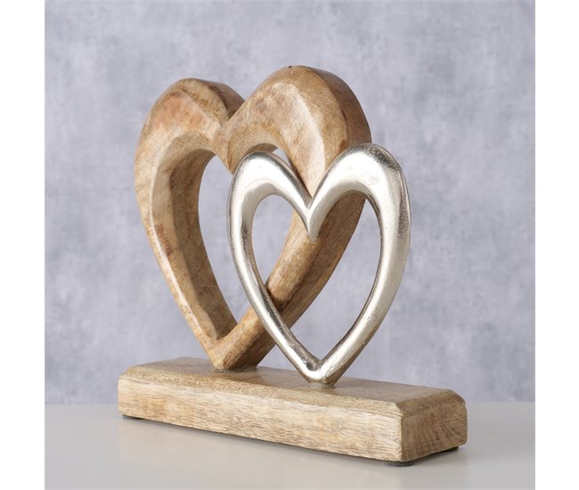 Figura decorativa BURGEL marca BOLTZE Gris/ Madera