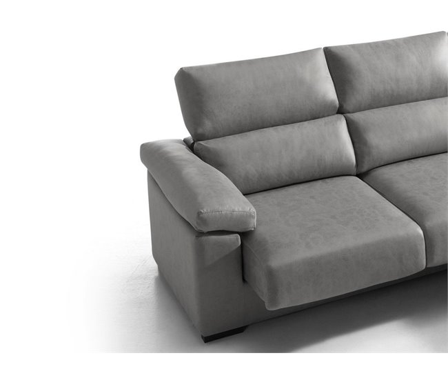 Chaise longue BEA Gris Claro