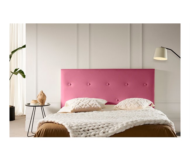 CABECERO TAPIZADO VENICE POLIPIEL  - Moonia 170 Rosa