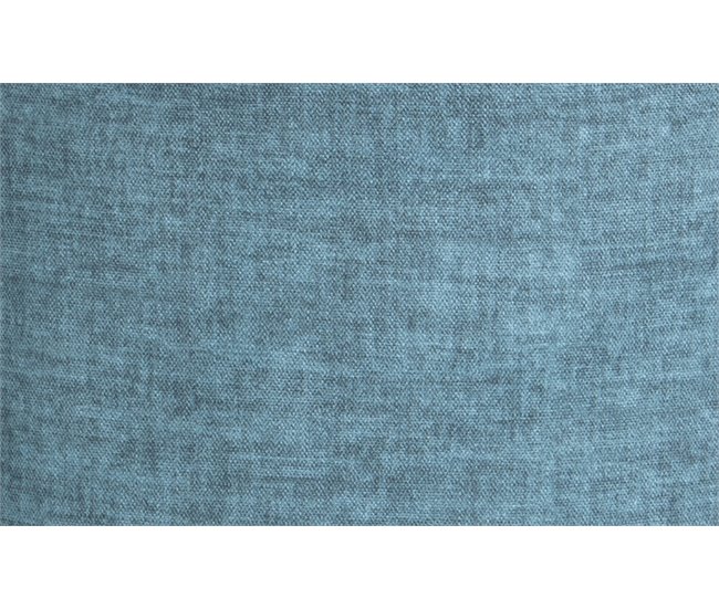 Silla de comedor RIZOS tapizada en tela Azul