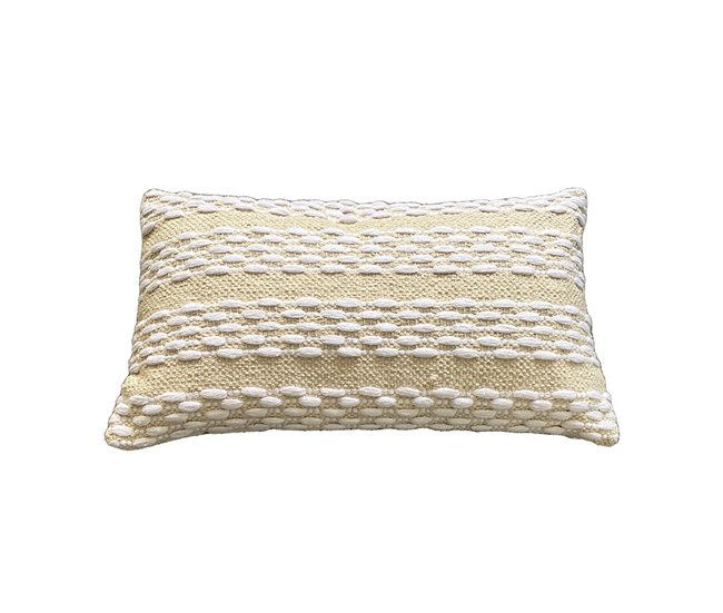 Funda de cojín de algodón Qata 